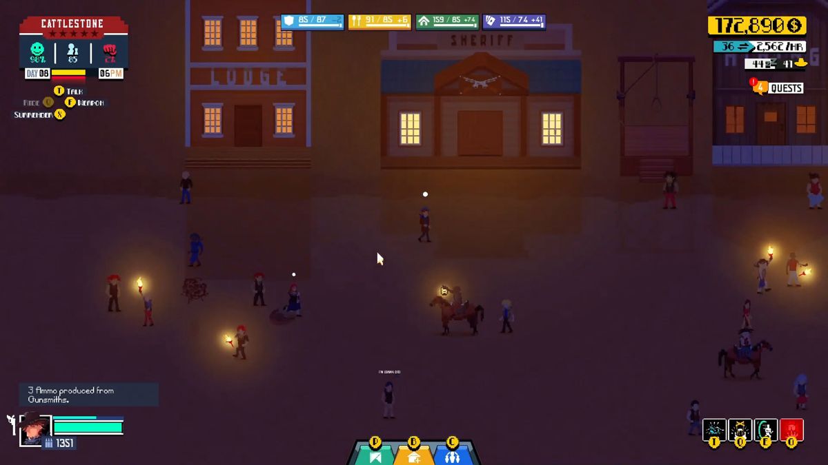 Gunman and the Witch Screenshot (Steam)