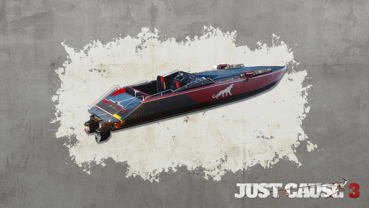 Just Cause 3: Mini-Gun Racing Boat Screenshot (Steam)
