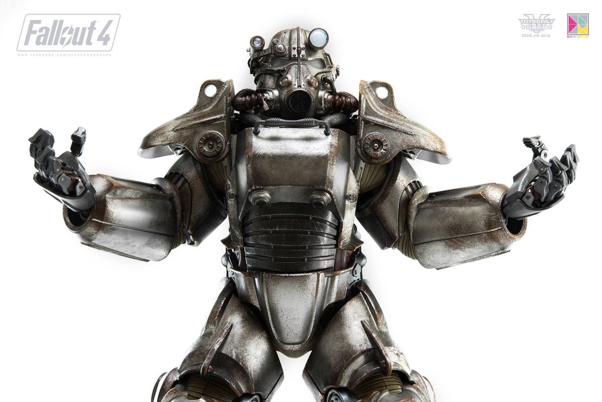 Fallout 4 модели роботов подставка фото 98