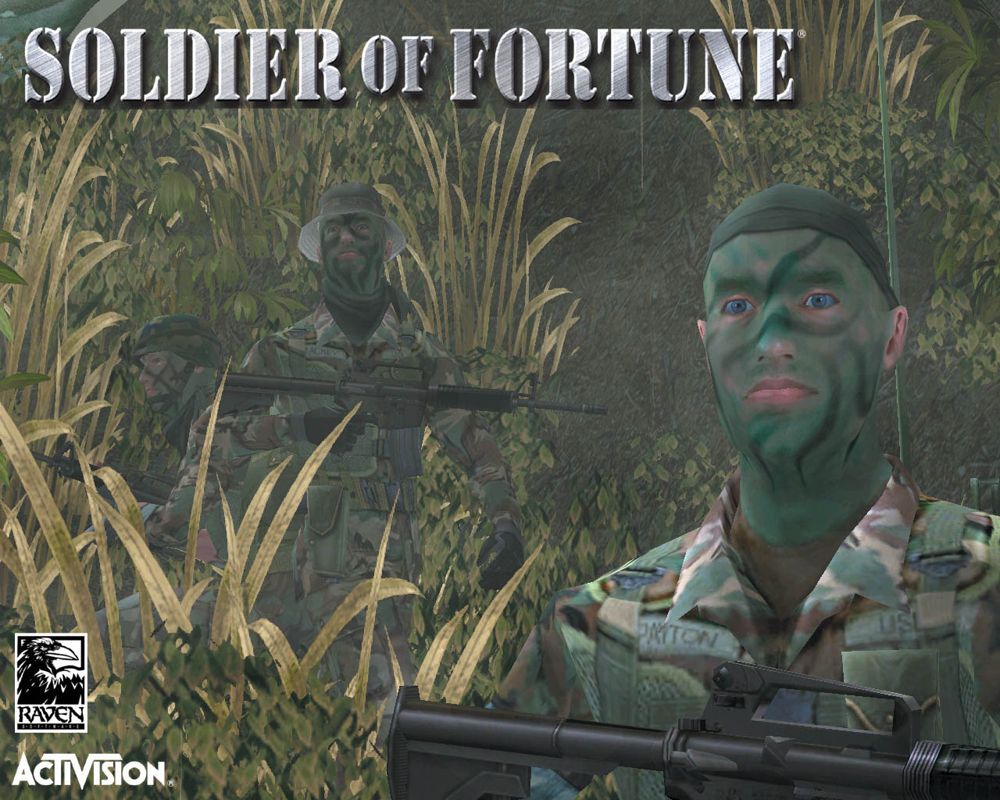 Soldier of Fortune II: Double Helix Wallpaper (Publisher's Product Page (2002)): Promotional Wallpaper