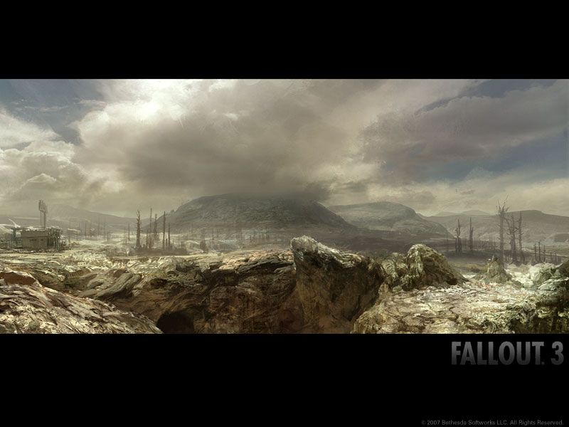 Fallout 3 Wallpaper (Zenimax official website (in Japanese) > Wallpapers)