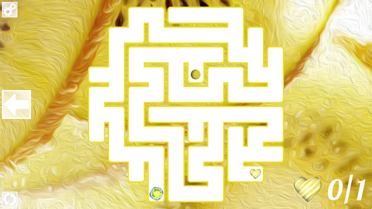 Maze Art: Yellow Screenshot (Steam)