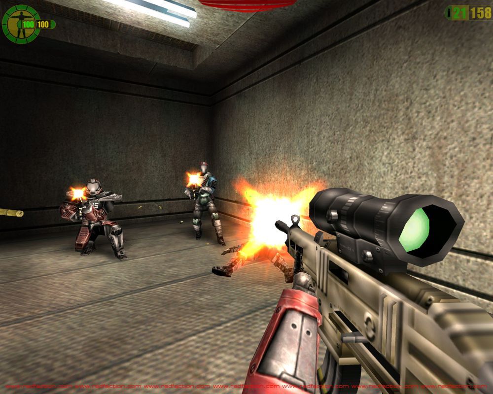 Red Faction Screenshot (Official Game's Website - PC Screenshots): Official screenshot (January 31, 2001)