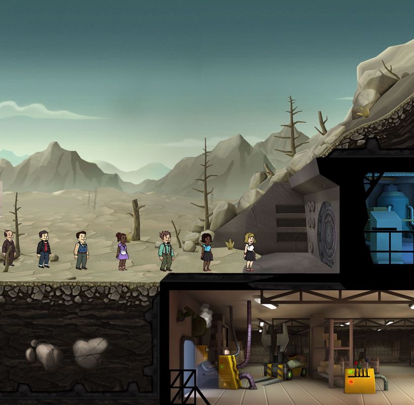 Fallout Shelter Screenshot (Official website)