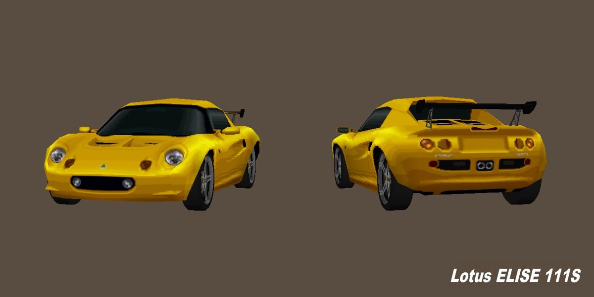 Gran Turismo 2 Render (Gran Turismo 3 Press Kit): Lotus Elise