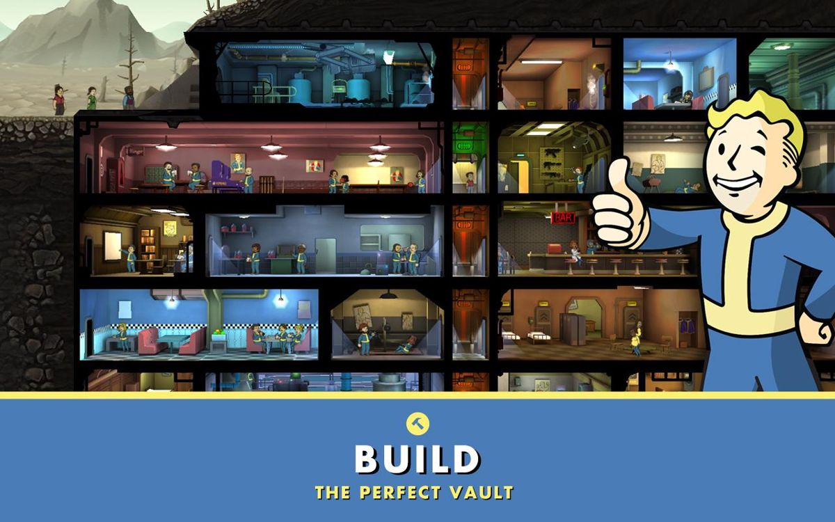 Fallout Shelter Screenshot (Google play store): for Android.