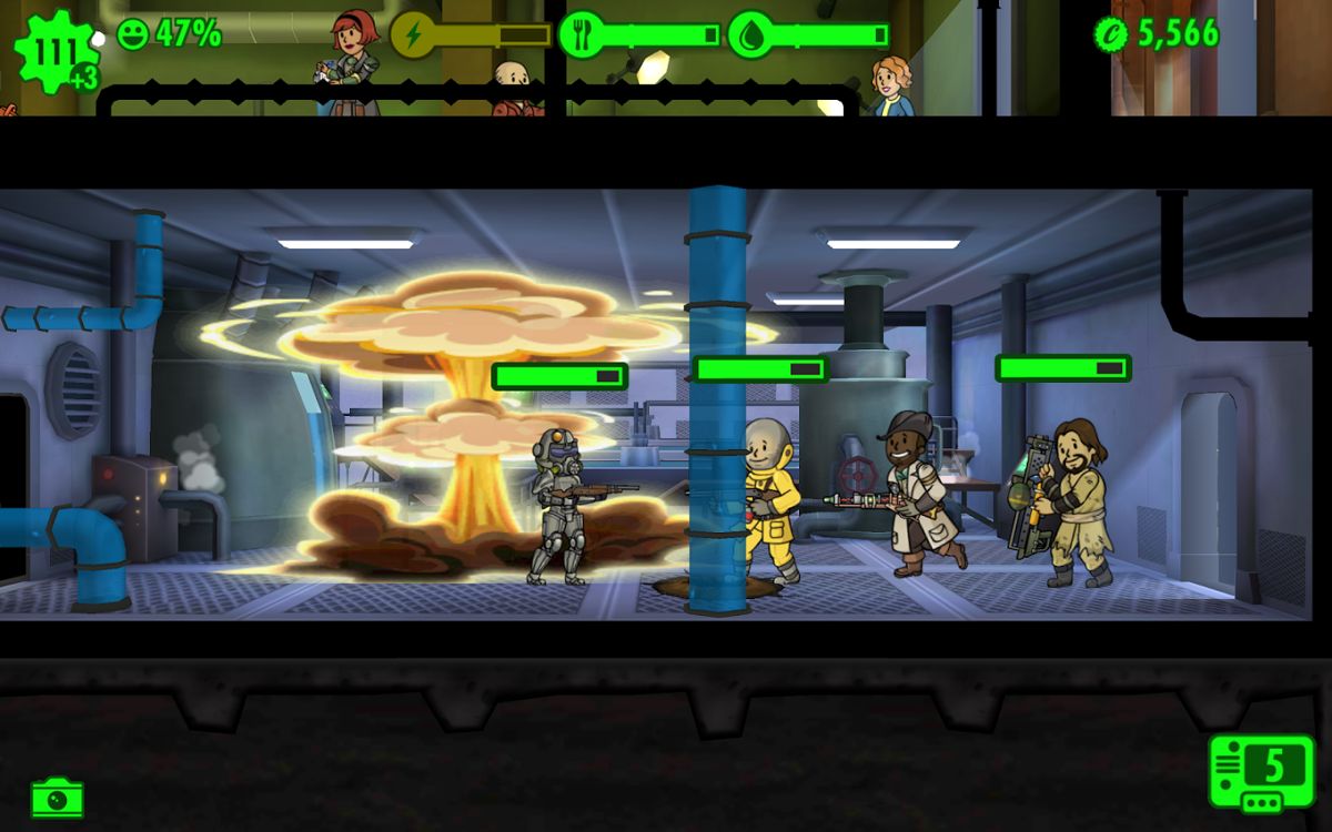Fallout Shelter Screenshot (Google play store): for Android.