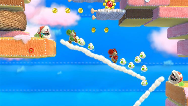 Yoshi's Woolly World Screenshot (Nintendo eShop (Wii U))