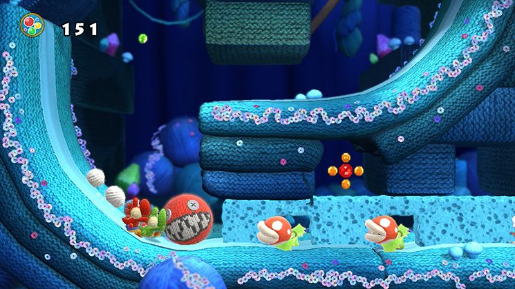 Yoshi's Woolly World Screenshot (Nintendo eShop (Wii U))