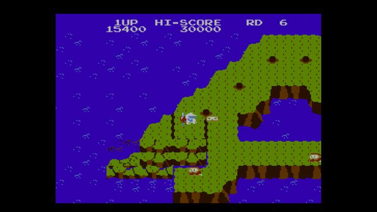 Dig Dug II: Trouble in Paradise Screenshot (Nintendo eShop)