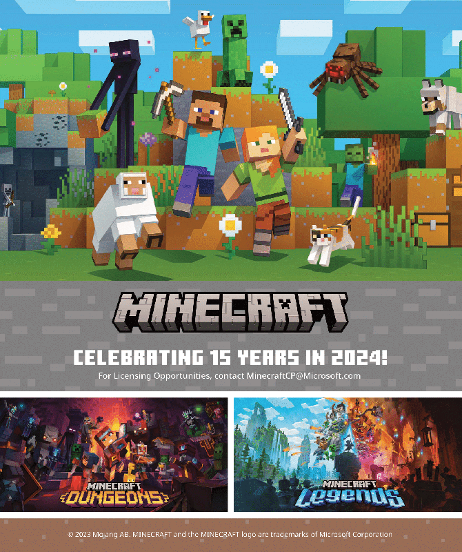 Minecraft Legends official promotional image - MobyGames