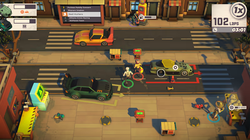 Speed Crew Screenshot (Nintendo.com)