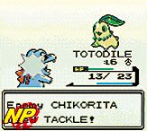 Pokémon Silver Version Screenshot (Official Website - Nintendo.com): Chikorita, Daycare 3 Pokémon new to Pokémon Gold and Silver include Chikorita. The many exciting new features include a Daycare center where you can breed your Pokémon.