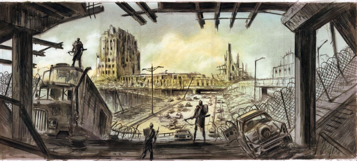 Fallout 3 Concept Art (Adam Adamowicz's concept art - part I)