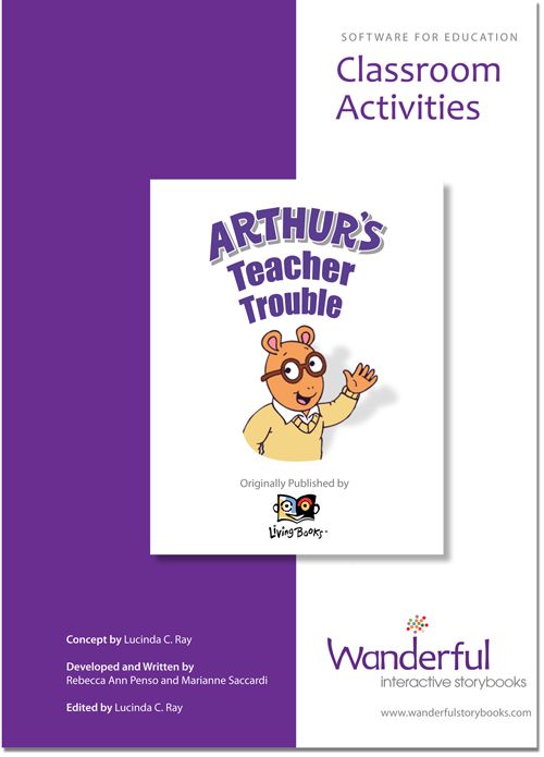 Marc Brown's Arthur's Teacher Trouble Other (Wanderful Press Kit)