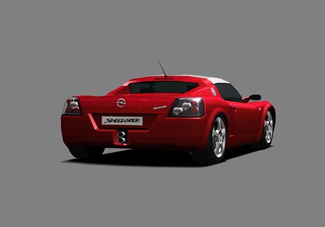 Gran Turismo 3: A-spec Render (Official Press Kit - Car Model Renders): Opel Speedster