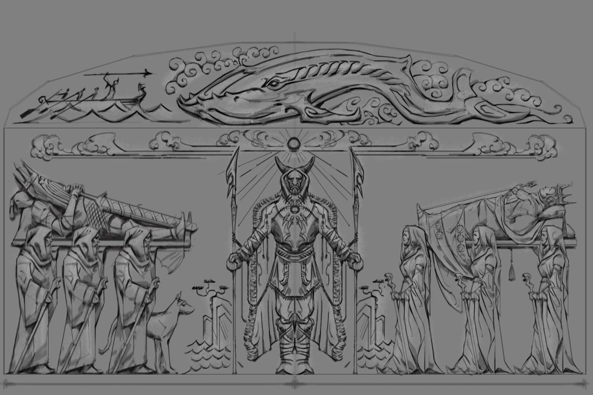 The Elder Scrolls V: Skyrim Concept Art (Bethesda's Blog at Flickr > Album: Skyrim Concept Art from Adam Adamowicz part 2)