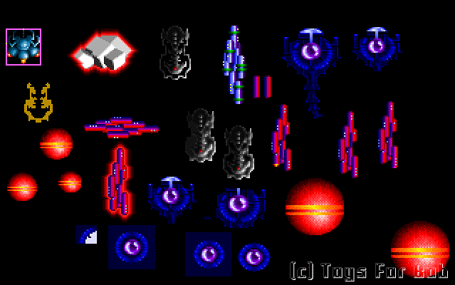 Star Control II Concept Art (Unfinished/unused development graphics): New Ship Ideas #2