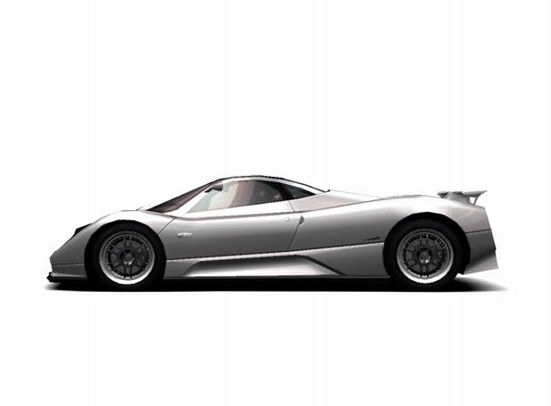 Gran Turismo 3: A-spec Render (Official Press Kit - Car Model Renders): Pagani Zonda C12