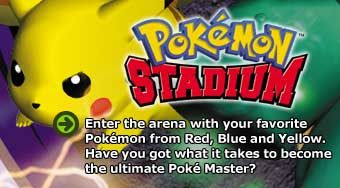 Pokémon Stadium Logo (Official Game Page - Nintendo.com)