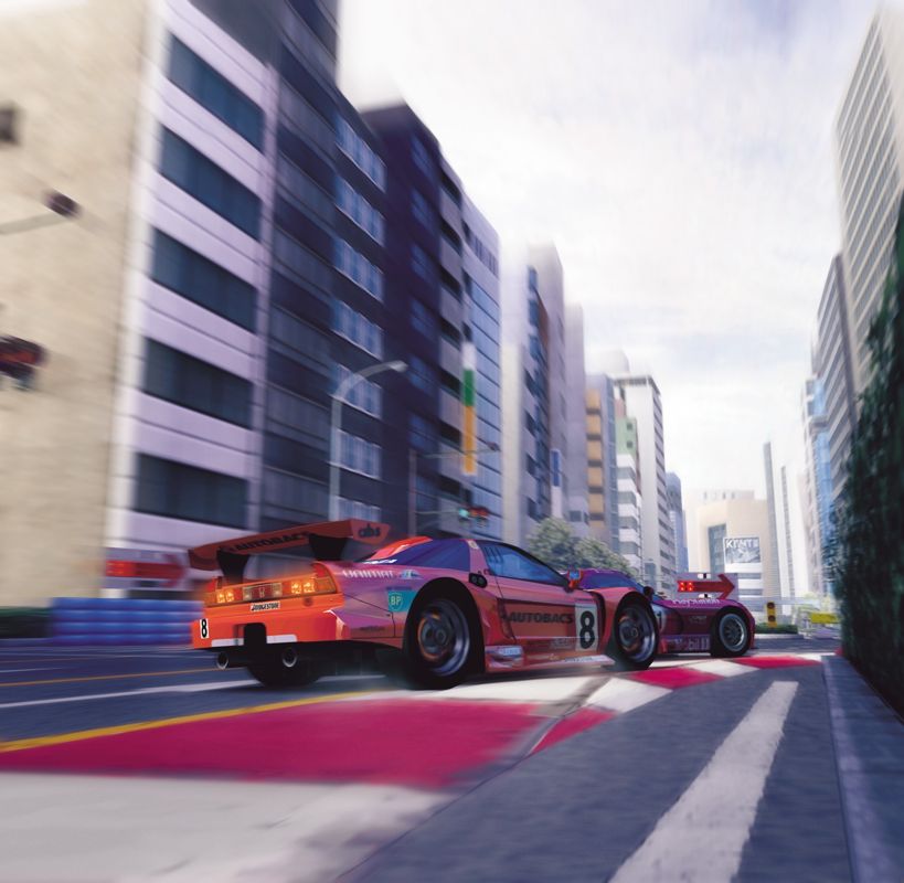 Gran Turismo 3: A-spec Render (Official Press Kit - In-Game Renders): NSX Back