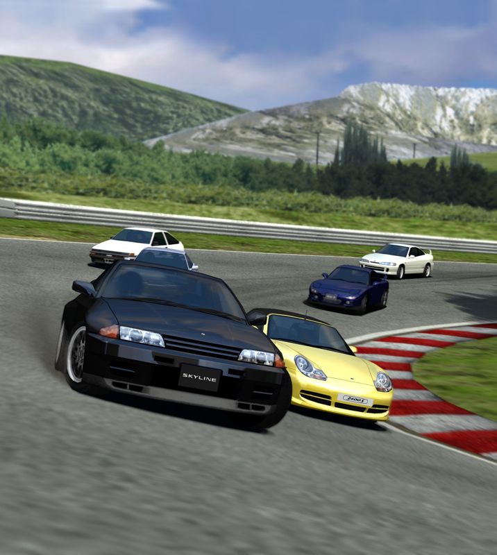 Gran Turismo 3: A-spec Render (Official Press Kit - In-Game Renders): R32 GTR