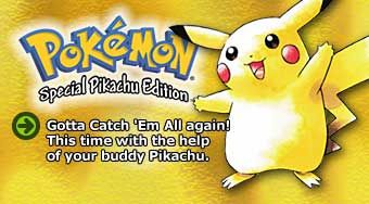 Pokémon Yellow Version: Special Pikachu Edition Logo (Official Game Page - Nintendo.com)
