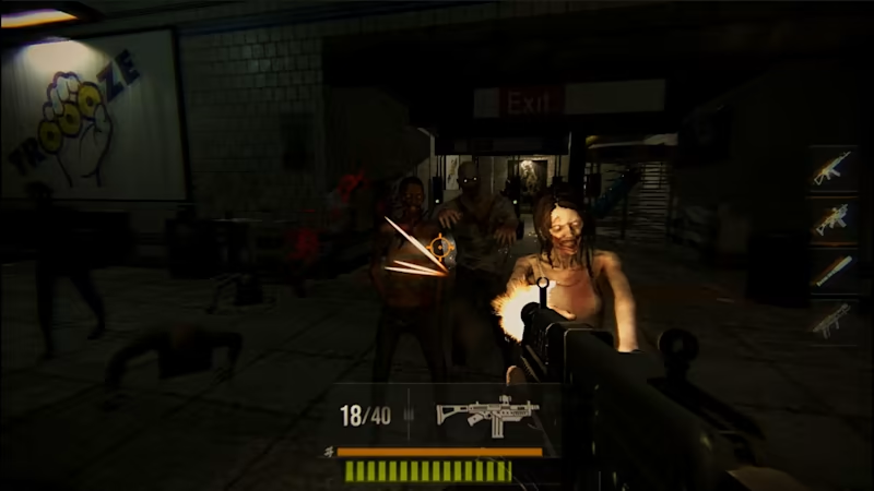 Haunted Dawn: The Zombie Apocalypse Screenshot (Nintendo.com)