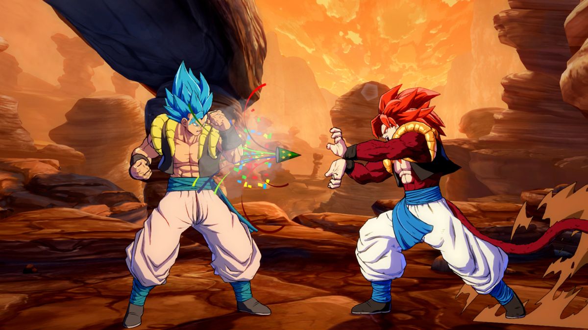 Dragon Ball FighterZ: Gogeta (SS4) Screenshot (Steam)