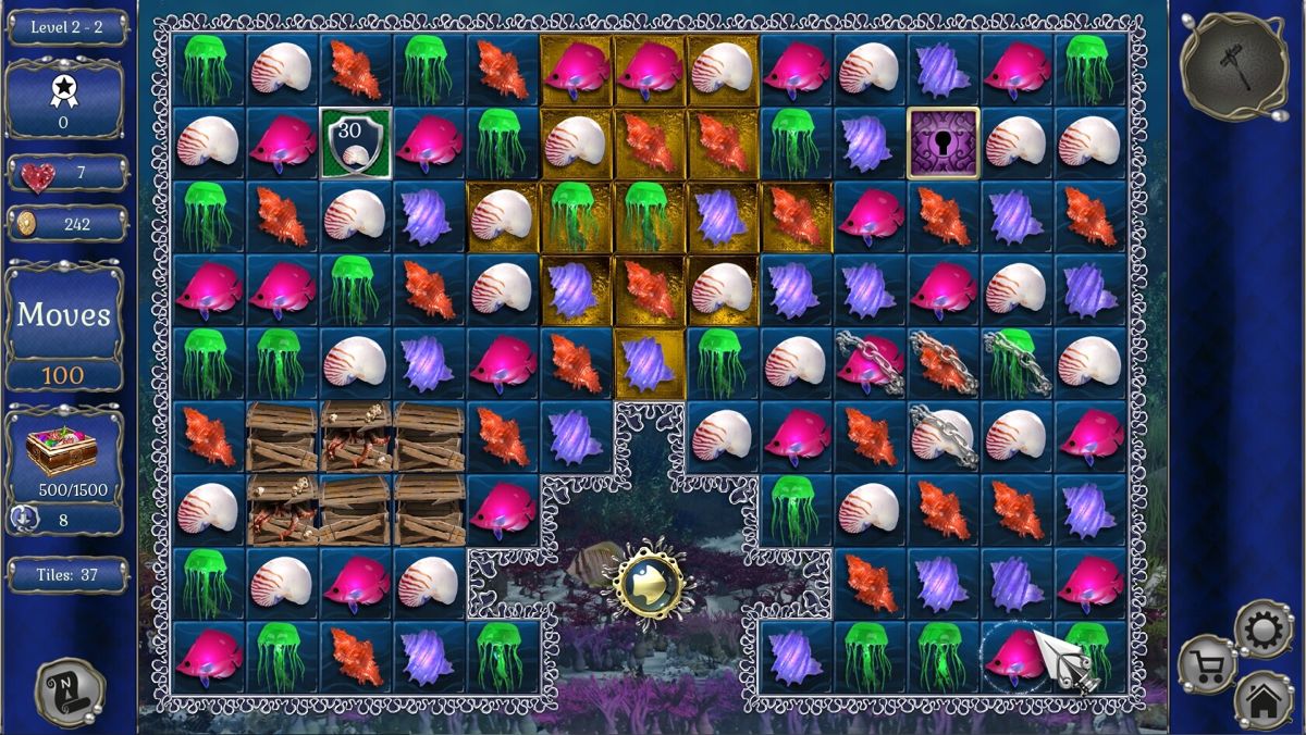 Jewel Match: Aquascapes (Collector's Edition) Screenshot (Steam)