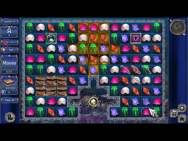 Jewel Match: Aquascapes (Collector's Edition) Screenshot (Big Fish Games Store)