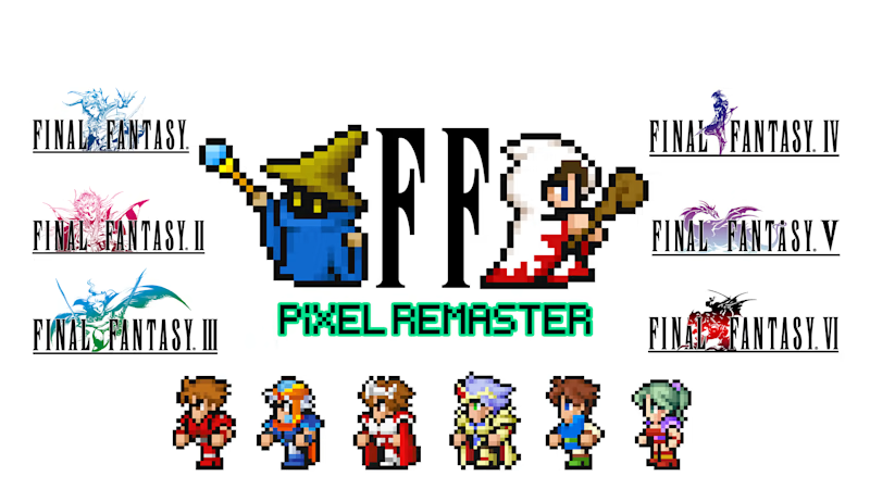 Final Fantasy I-VI Bundle Concept Art (Nintendo.com)