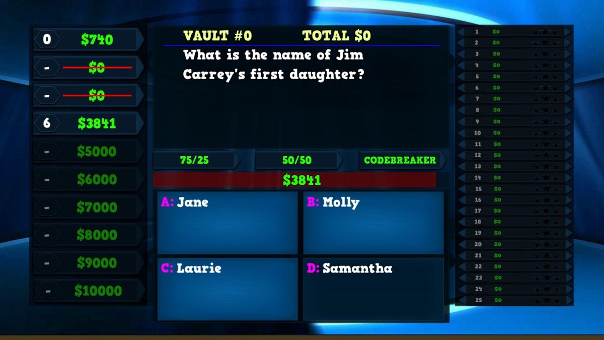 Trivia Vault: Celebrity Trivia Screenshot (Steam)