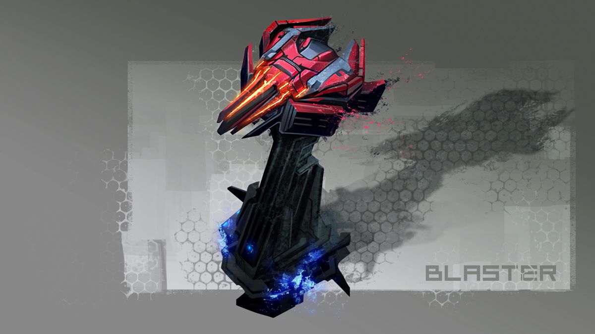 Anomaly: Warzone Earth Concept Art (Steam Trading Cards artwork): Blaster Concept