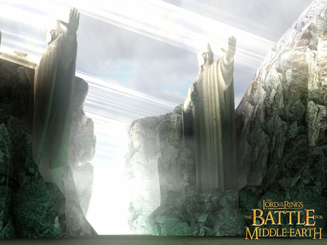 The Lord of the Rings: The Battle for Middle-earth Render (Electronic Arts UK Press Extranet, 2004-05-13 (E3 2004 assets)): Argonath