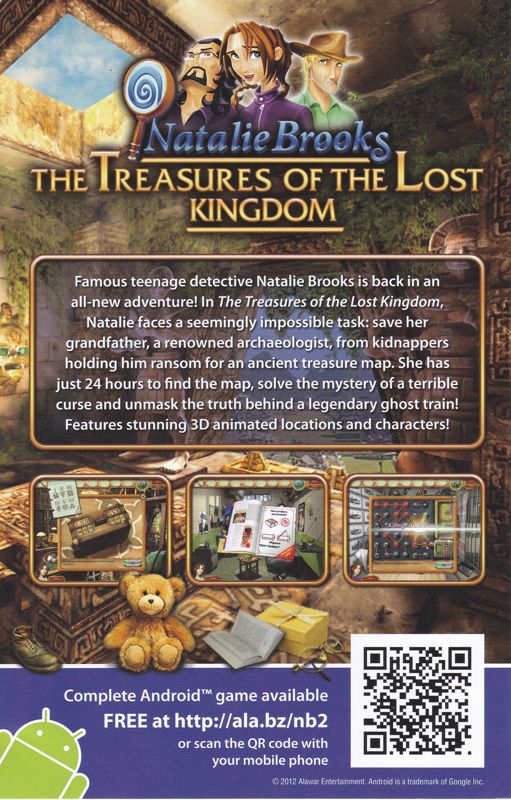 Natalie Brooks: The Treasures of the Lost Kingdom Other (Android giveaway)