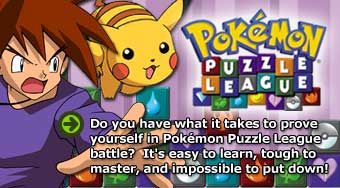 Pokémon Puzzle League Logo (Official Game Page - Nintendo.com)