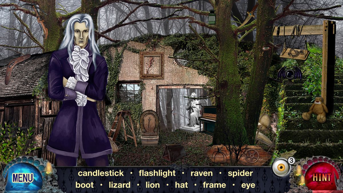 Vampire & Monsters: Mystery Hidden Object Games - Puzzle Screenshot (Steam)