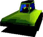 Big Red Racing Other (Eidos Interactive website, 1997): Snowcat In-game car model