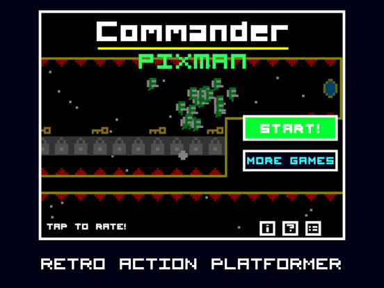 Commander Pixman Screenshot (iTunes Store)