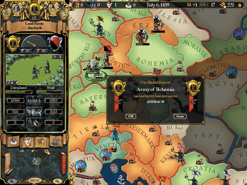 Europa Universalis II Screenshot (GOG.com)
