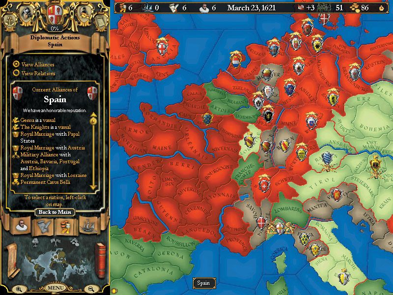 Europa Universalis II Screenshot (GOG.com)