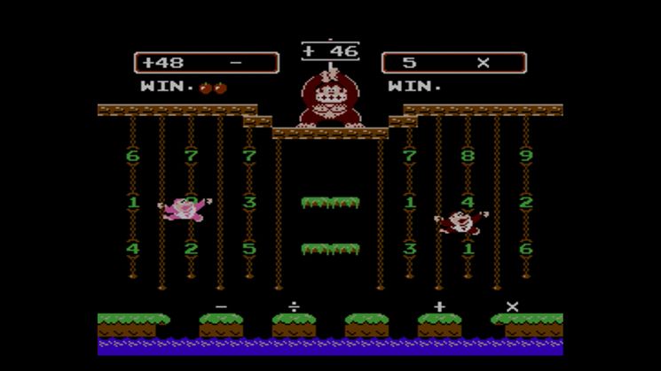 Donkey Kong Jr. Math Screenshot (Nintendo eShop)