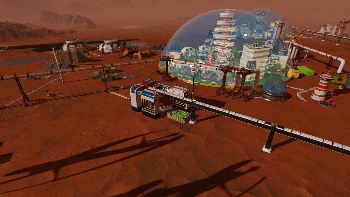 Surviving Mars: Martian Express Screenshot (Steam)