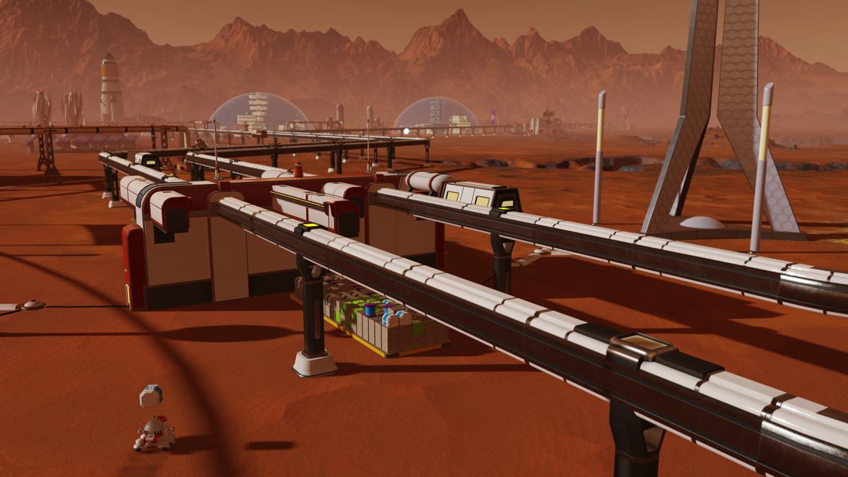 Surviving Mars: Martian Express Screenshot (PlayStation Store)