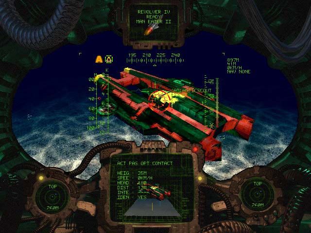 Archimedean Dynasty Screenshot (Blue Byte website preview, 1996): Cockpit 2