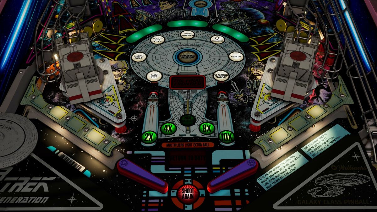 Pinball FX: Williams Pinball - Star Trek: The Next Generation Screenshot (Steam)