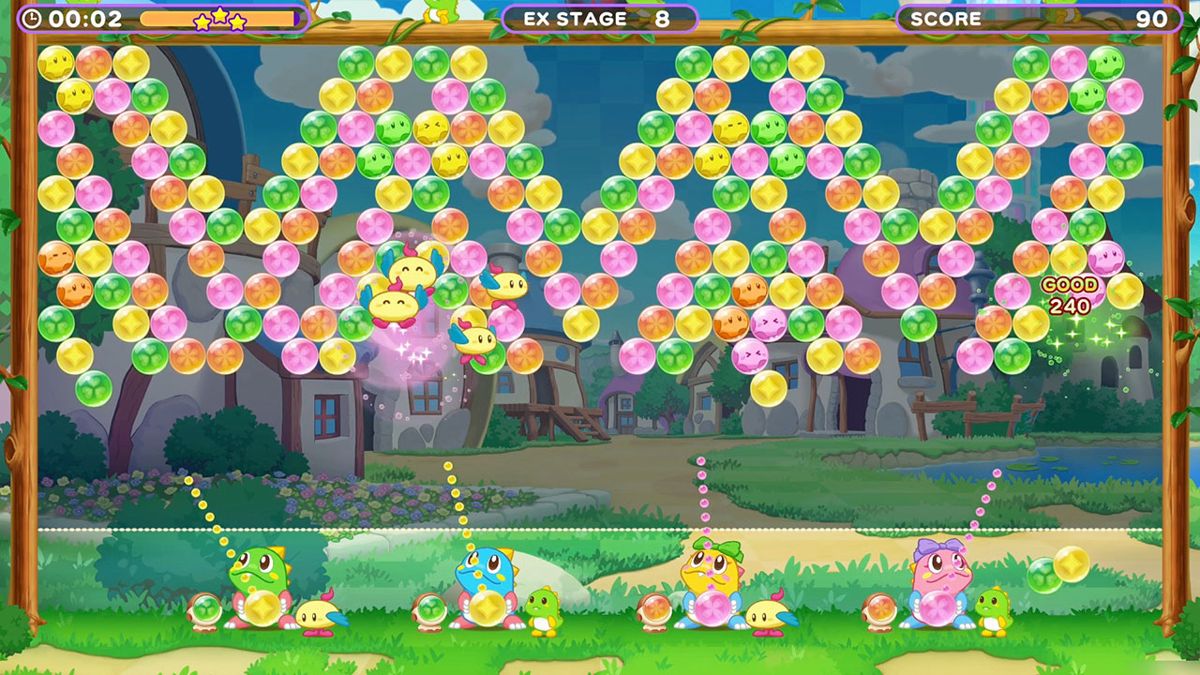 Puzzle Bobble Everybubble! Screenshot (Nintendo.com)