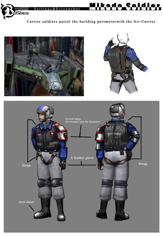 The Bouncer Concept Art (The Bouncer Press Kit): Mikado soldier