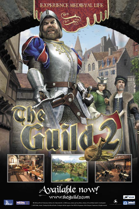 The Guild 2 Manual Advertisement (Game Manual Advertisements): Back of manual: Gothic 3 (2006, Windows)